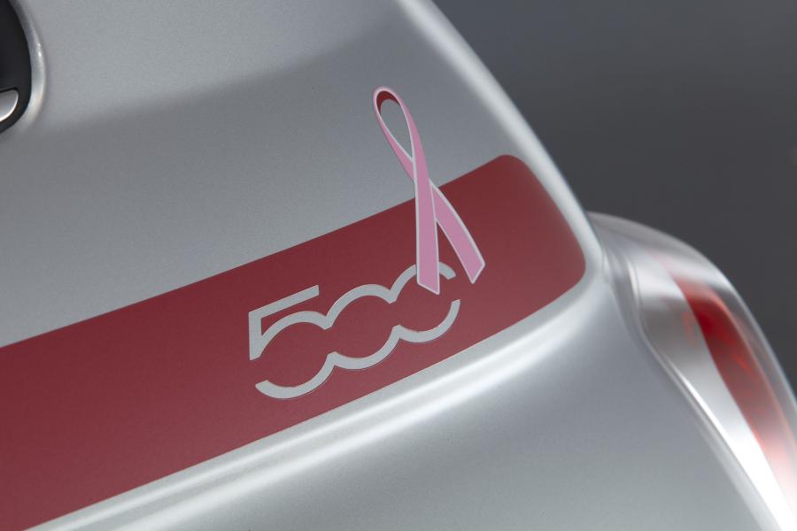  Fiat 500 Pink Ribbon Edition 2011 года  (US) (фото 5 из 6)